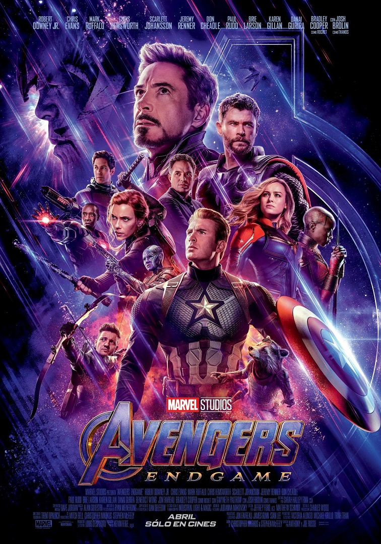  Participa por una entrada doble para la premiere de “Avengers: Endgame”