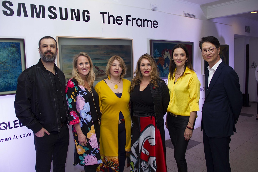  5 artistas chilenos entran a la galería virtual de Samsung “Art Store”