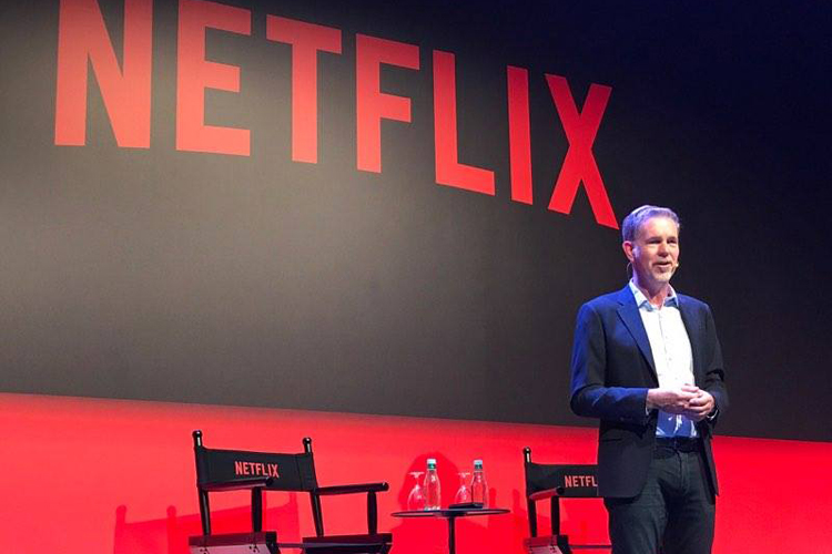  Las acciones de Netflix siguen a la baja
