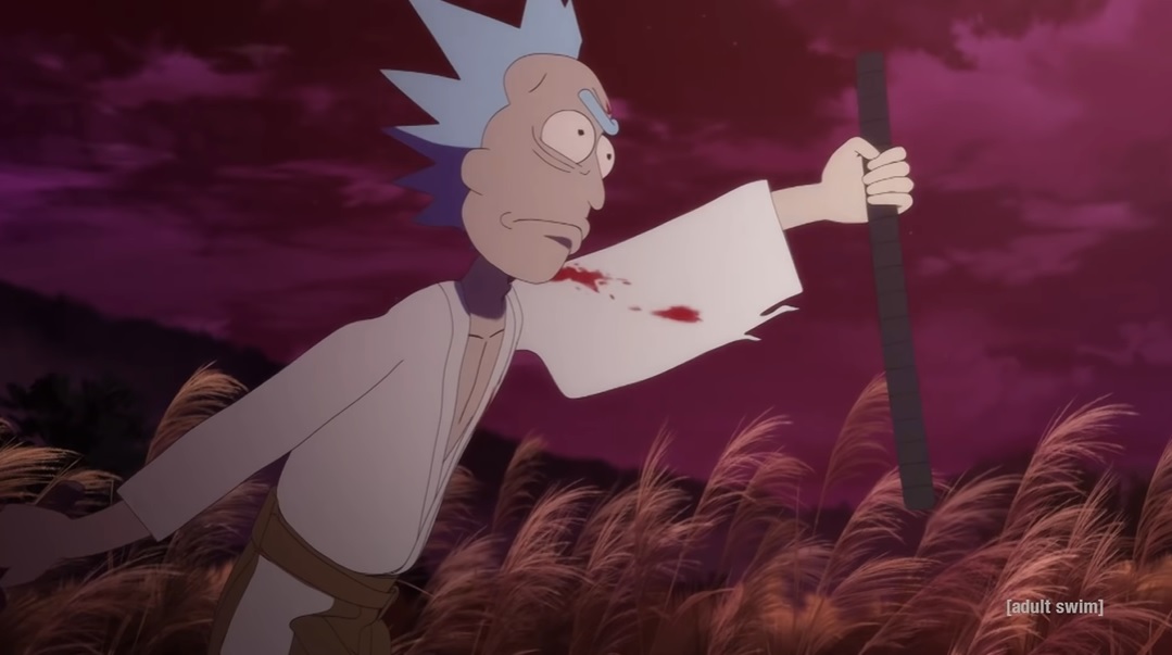  Ahora son Samurais: Este es el nuevo cortometraje de “Rick and Morty”