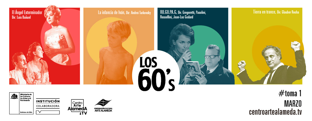  Ciclo de cine Los 60s: Los clásicos de vanguardia cinematográfica están en centroartealameda.tv