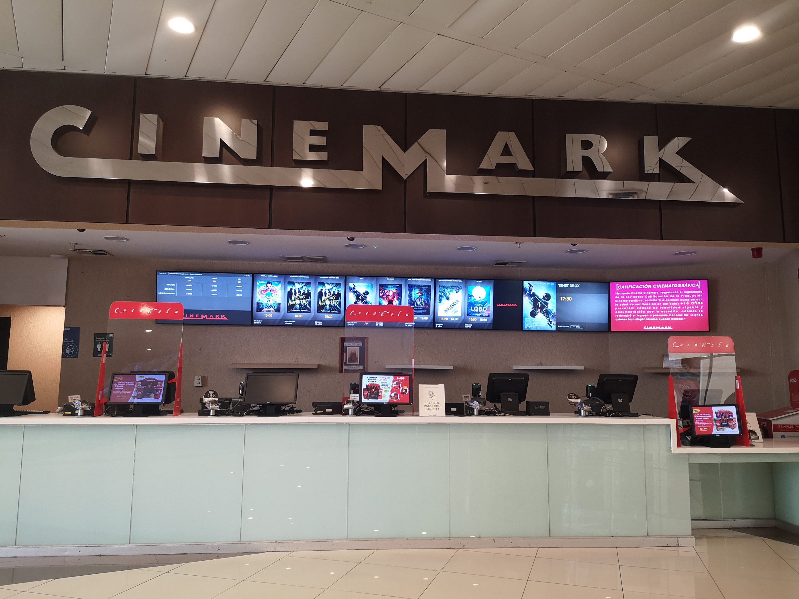  Cinemark inicia apertura este Jueves 8 de Julio en algunas Regiones