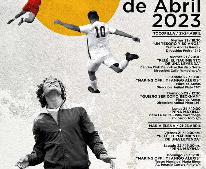  Festival Fútbol Cine Tocopilla anuncia su segunda versión