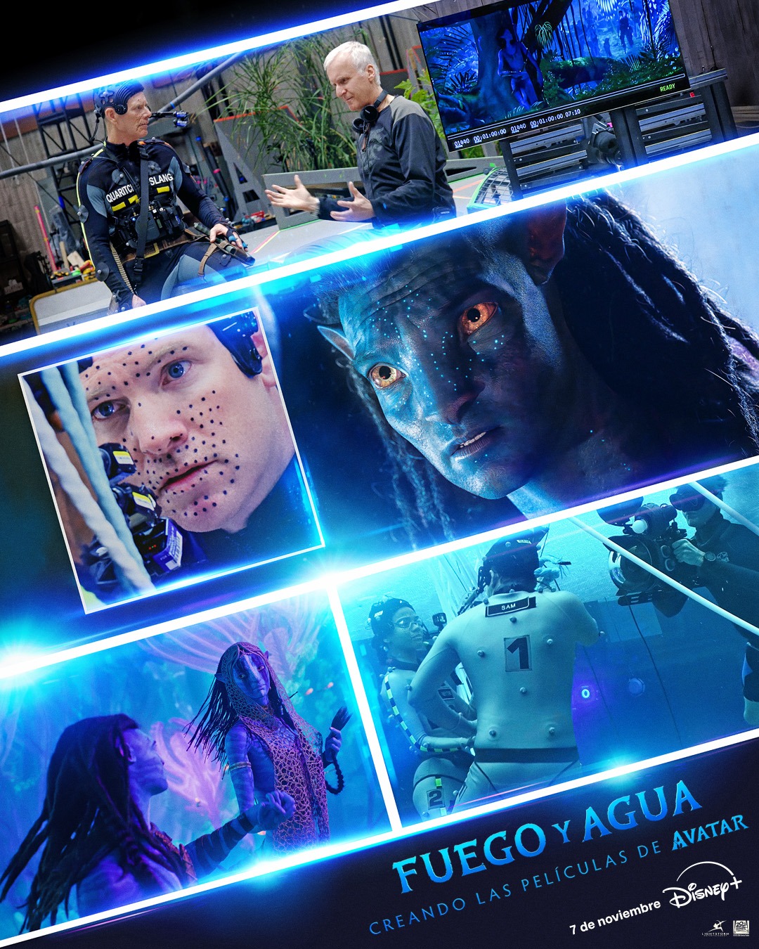 Disney plus estrena documental “FUEGO Y AGUA: Creando las películas de Avatar”